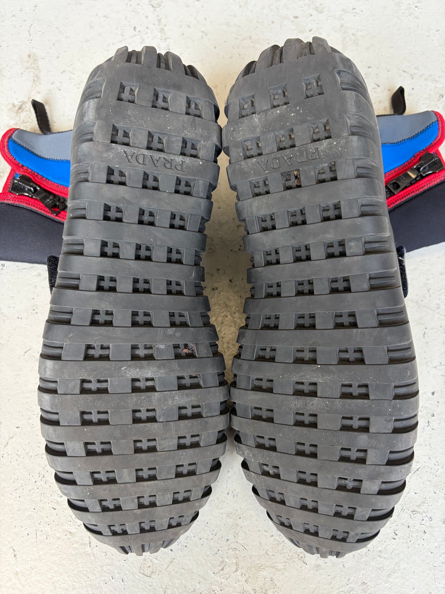 Prada Neoprene Scuba Sneakers (45)