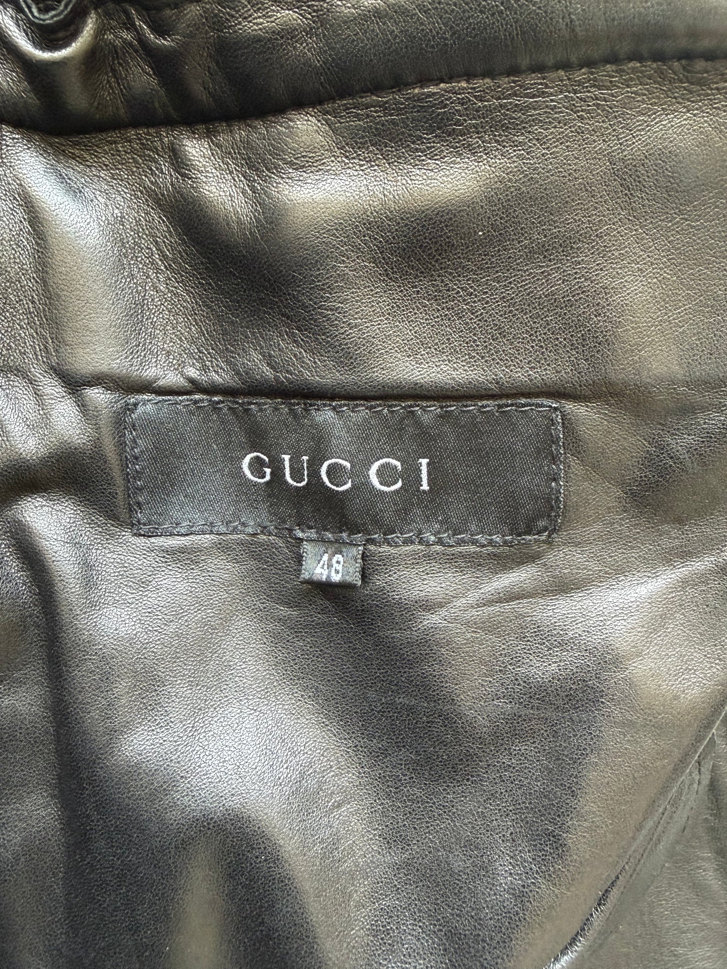 Gucci Tom Ford Leather Lined Suit (48)