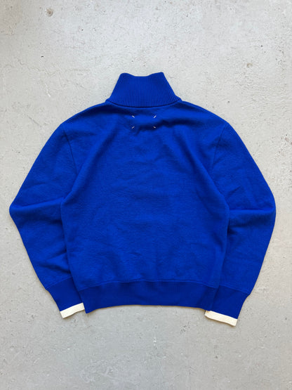 Maison Margiela FW21 Felted Wool Zip Up (XL)