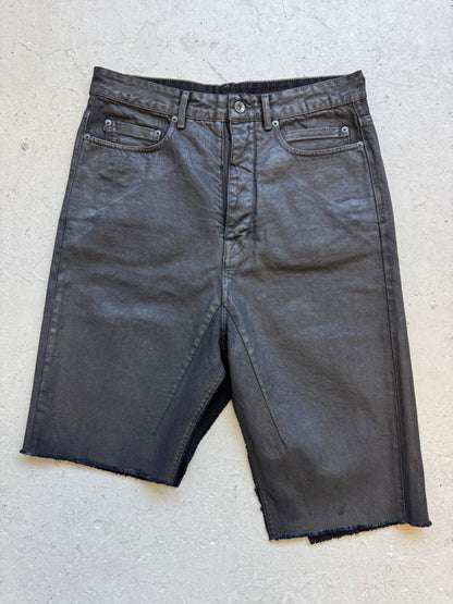 Rick Owens Drkshdw Black Wax Sisyskirt (31)