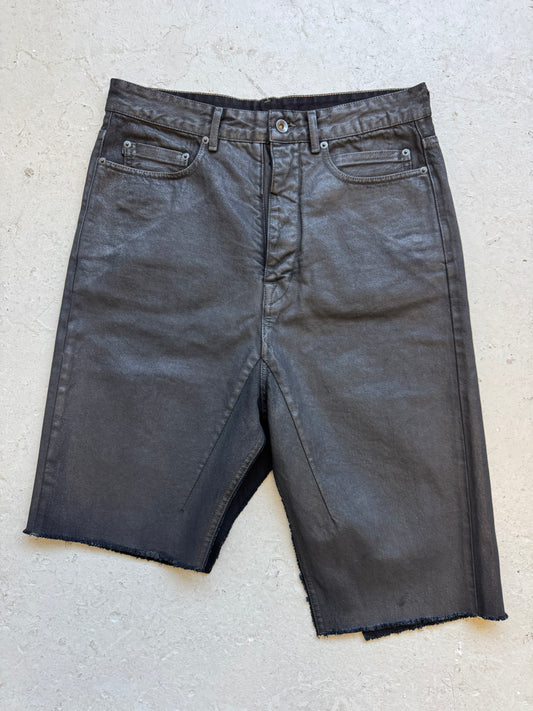 Rick Owens Drkshdw Black Wax Sisyskirt (31)