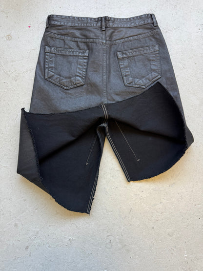 Rick Owens Drkshdw Black Wax Sisyskirt (31)