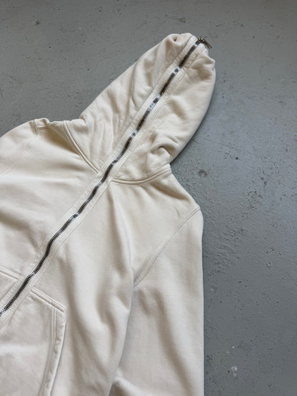 Rick Owens Drkshdw White Gimp Hoodie (S)