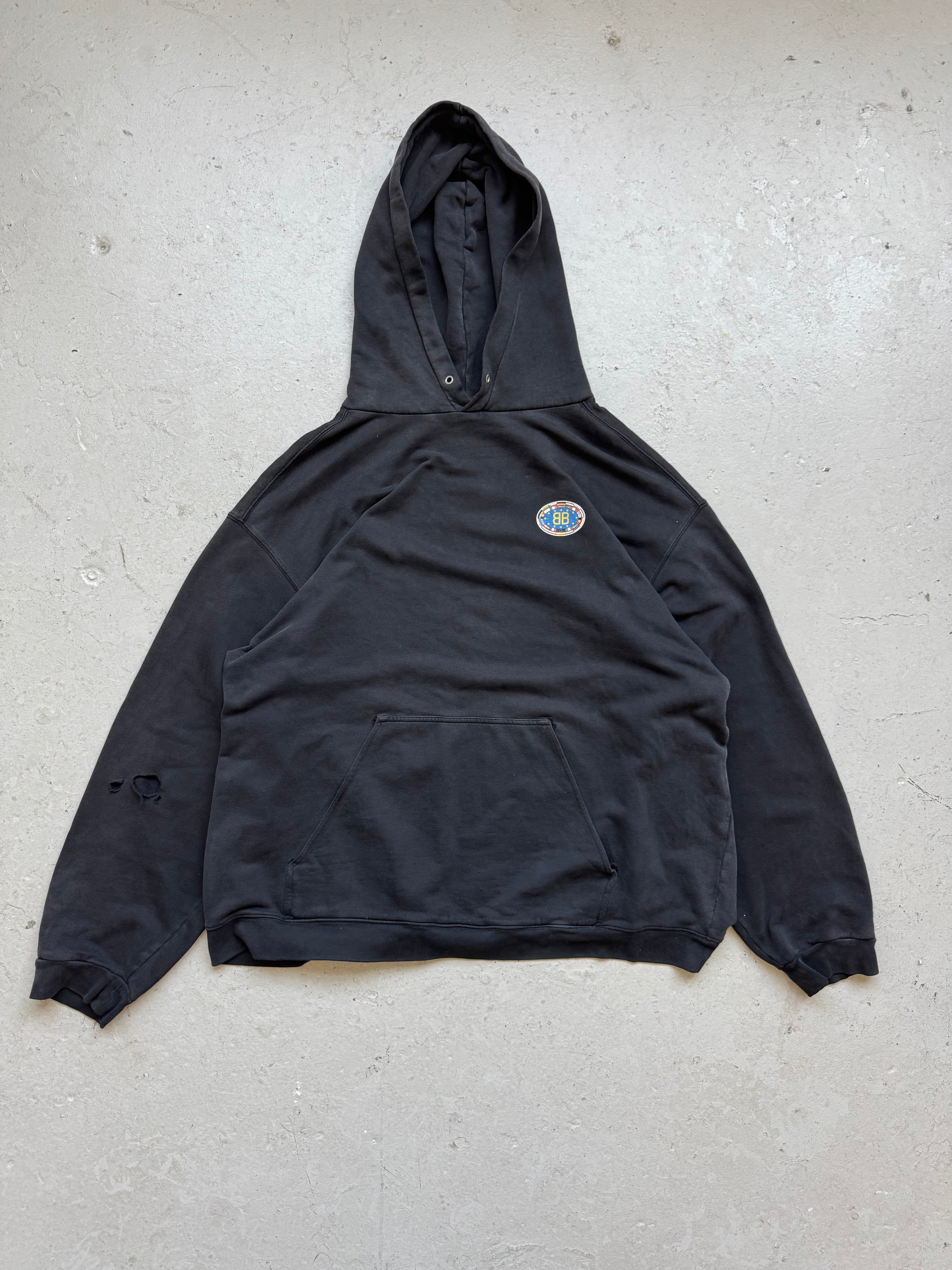 Balenciaga Europe Flag Hoodie (XXL) – marco sqrd