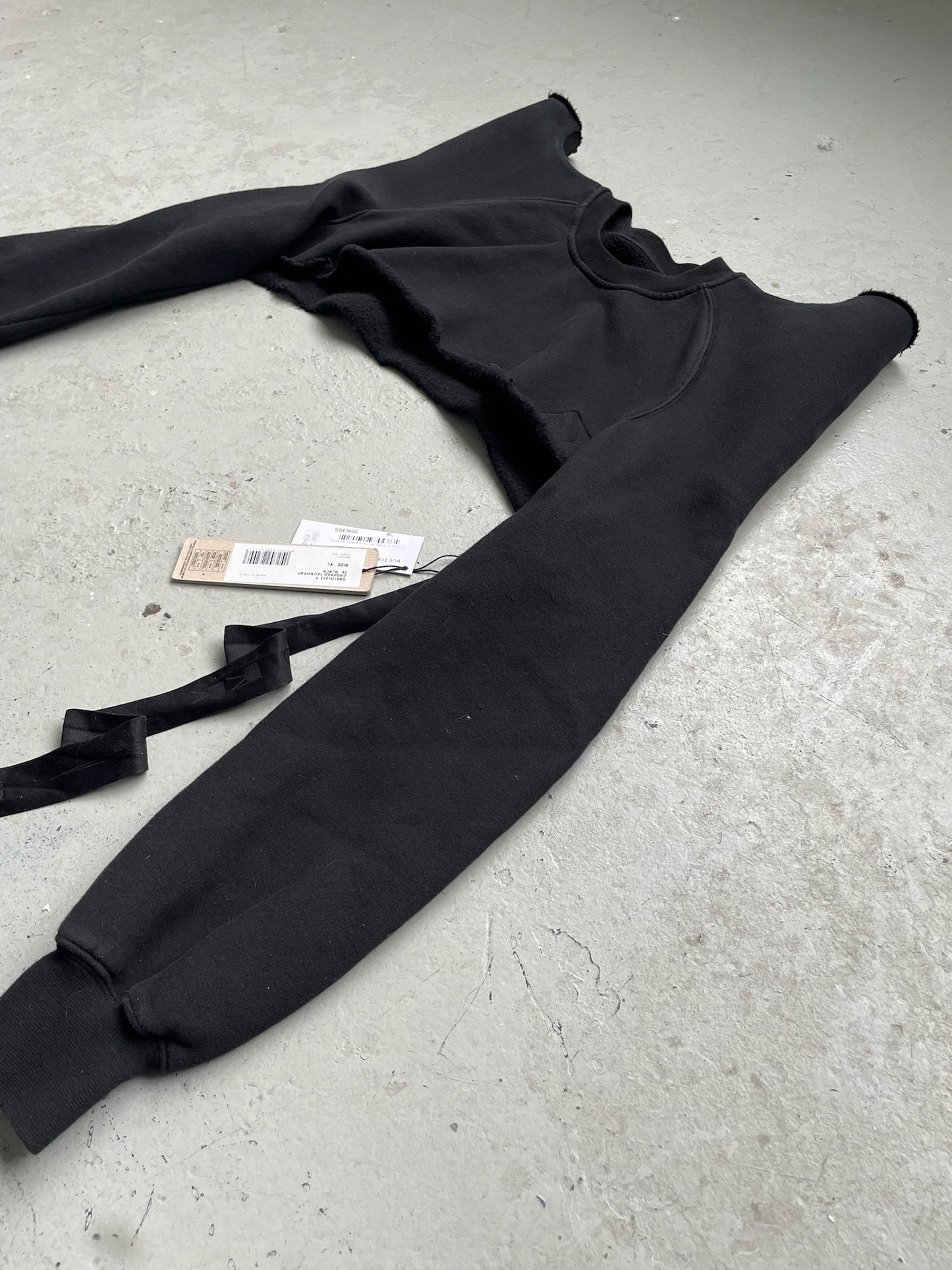 Rick Owens DRKSHDW Cropped Tecsweat (XL)