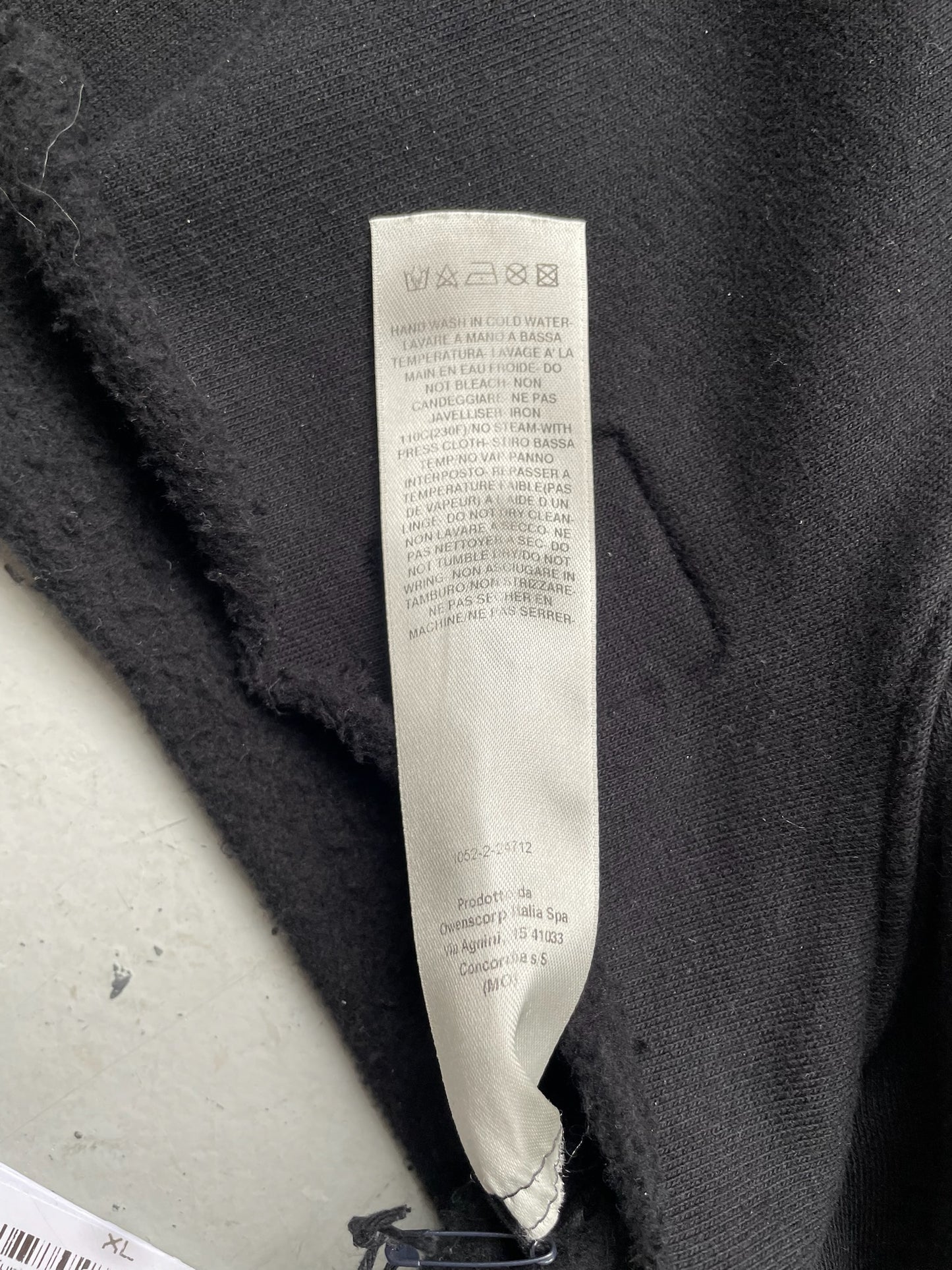 Rick Owens DRKSHDW Cropped Tecsweat (XL)