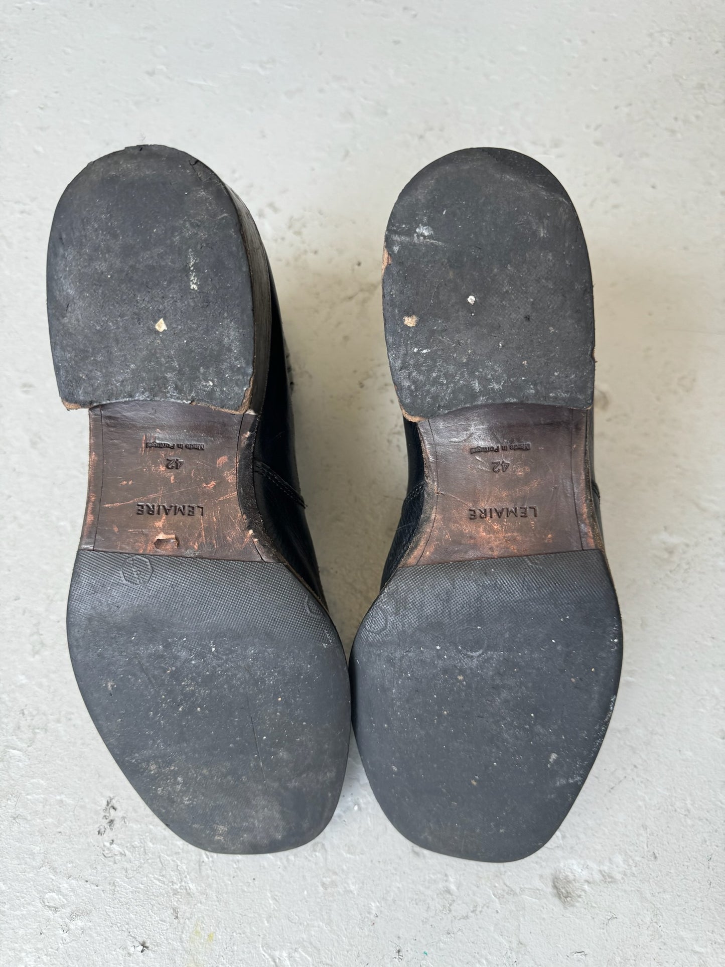 Lemaire Chelsea Black Boots (42)