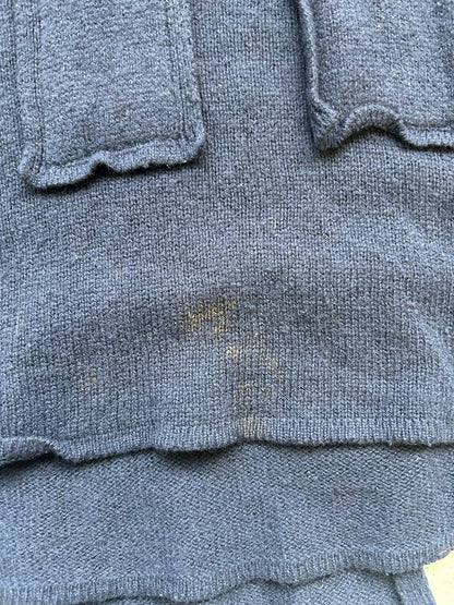 Undercover 97-98 AW Navy Patchwork Sweater (M)