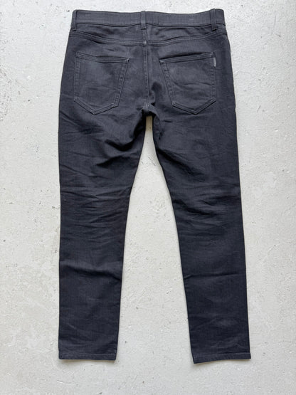 Saint Laurent Paris D02 Black Denim (32)