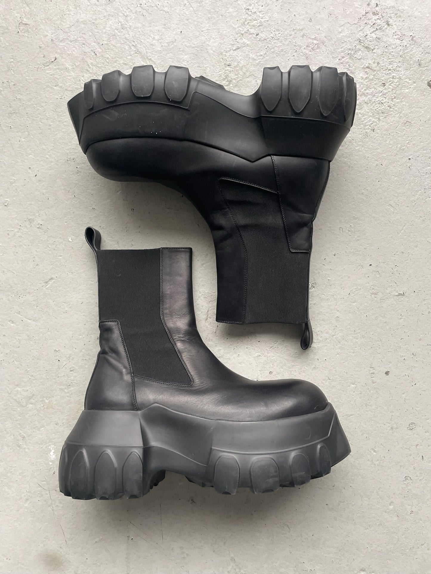Rick Owens Beatle Mega Tractor Boots (44)