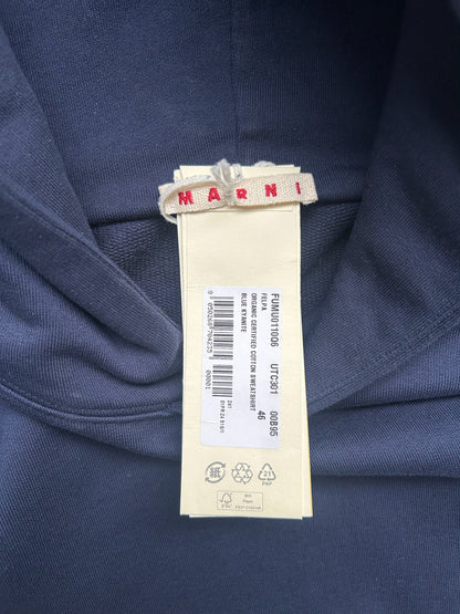 Marni Navy Double Sleeve Hoodie (46)