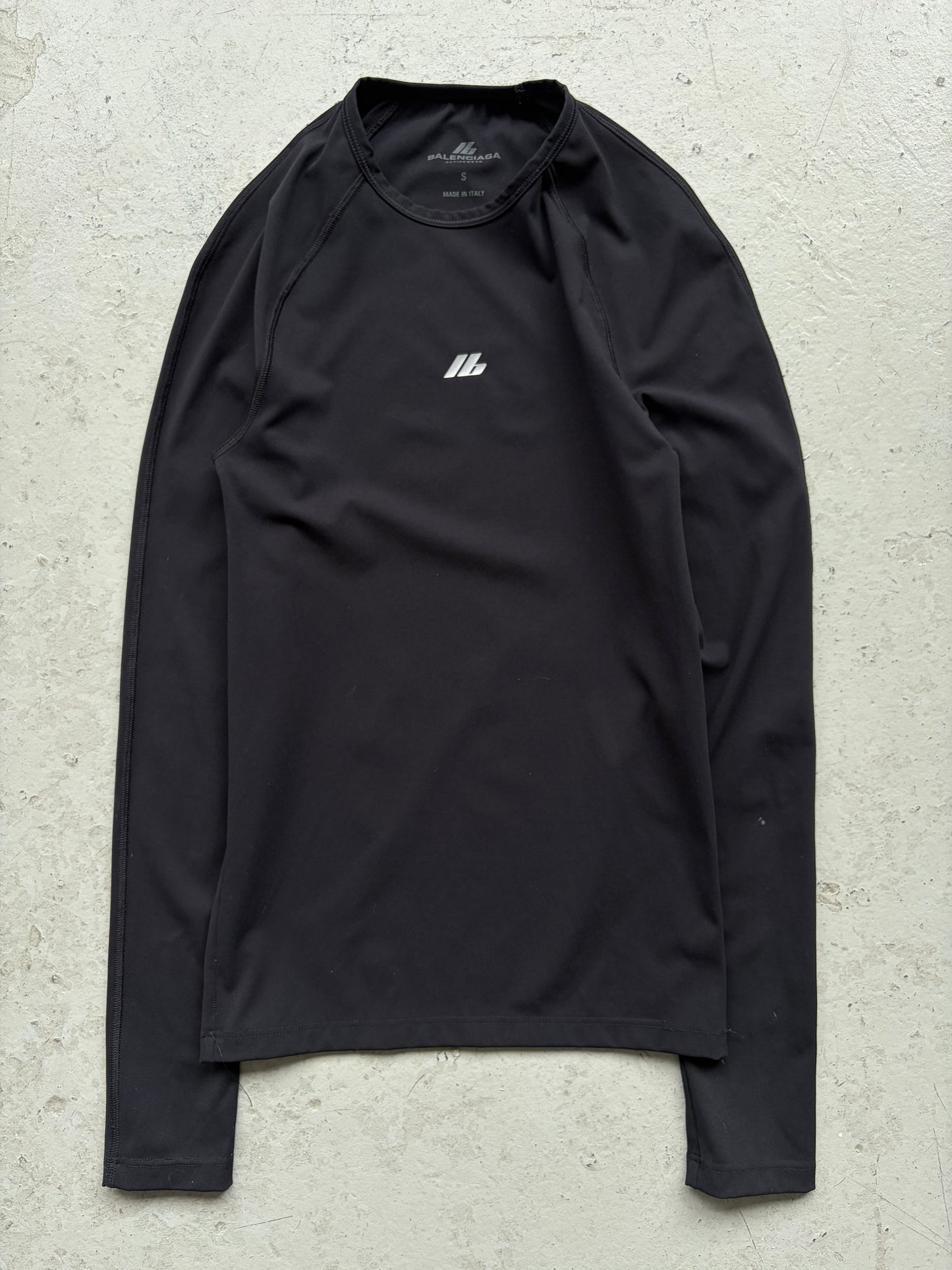 Balenciaga Active Wear Black Long Sleeve (S)