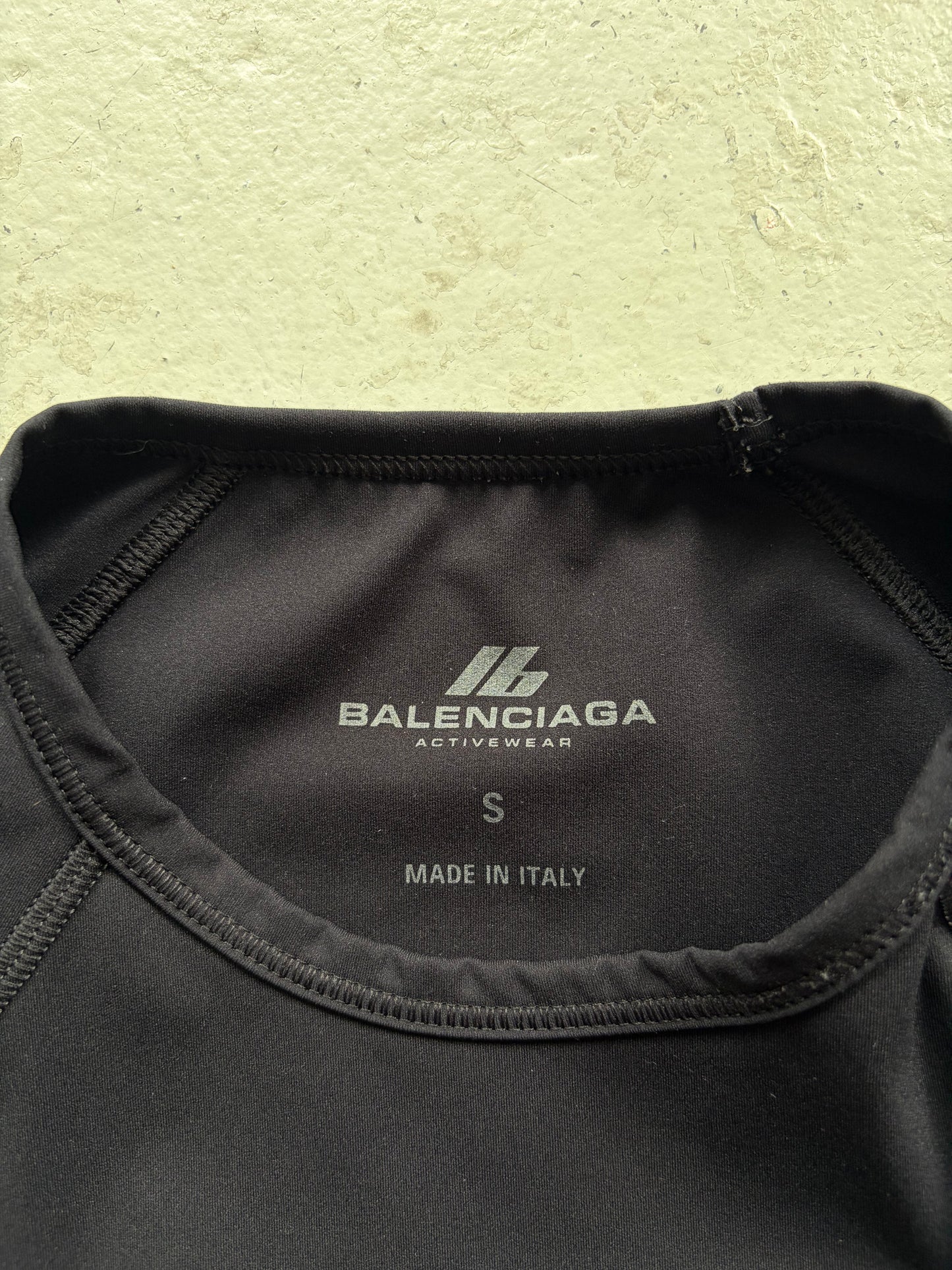 Balenciaga Active Wear Black Long Sleeve (S)