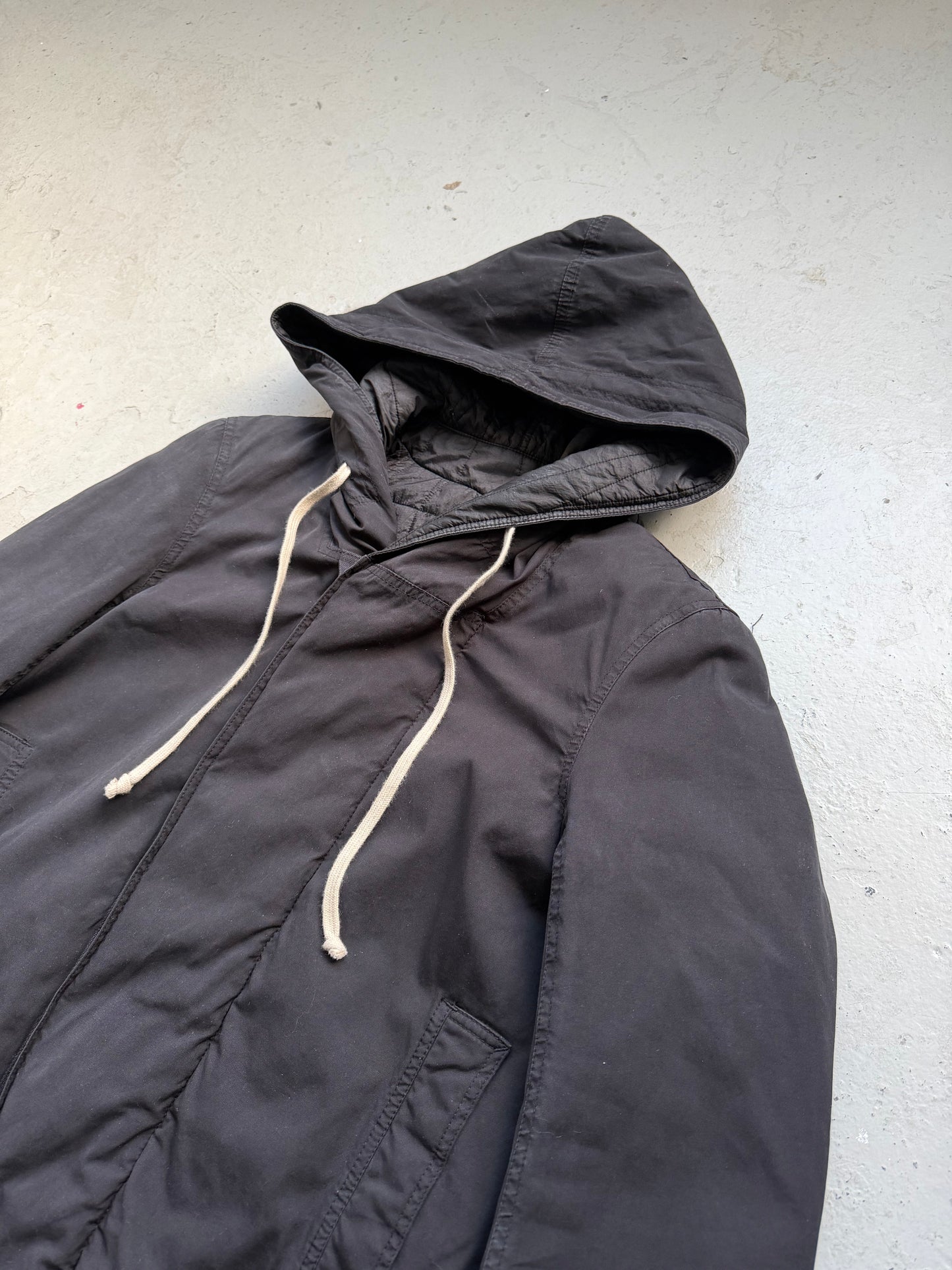 Rick Owens DRKSHDW 2015 Fishtail Parka (S)