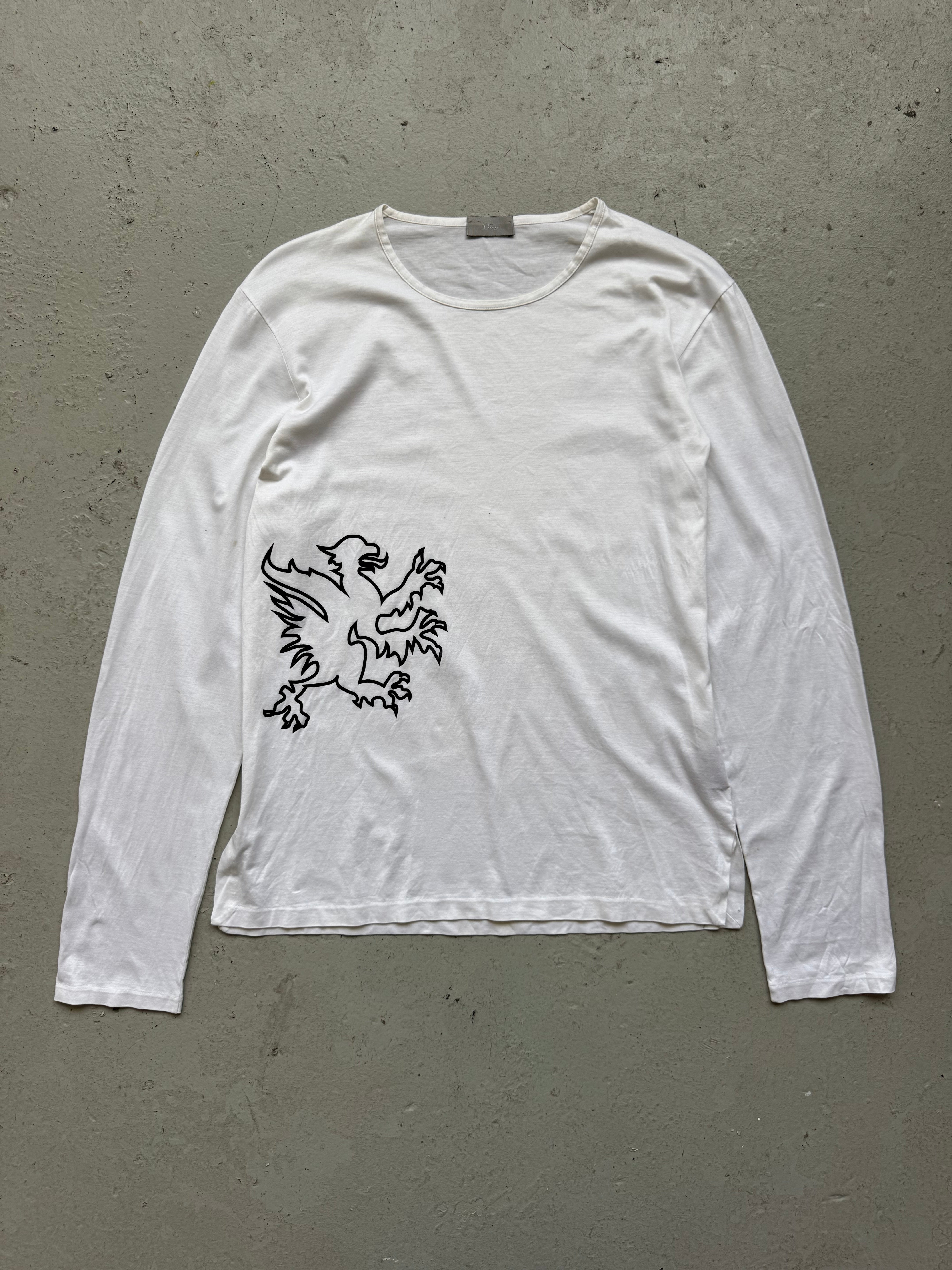 Dior AW02 Griffin White Long Sleeve (S) – marco sqrd