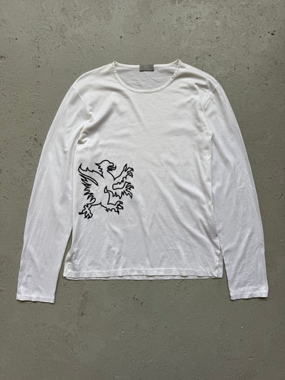 Dior AW02 Griffin White Long Sleeve (S)