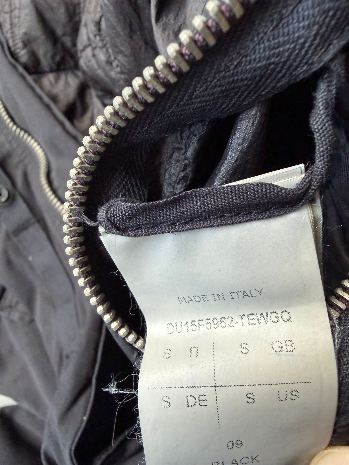 Rick Owens DRKSHDW 2015 Fishtail Parka (S)