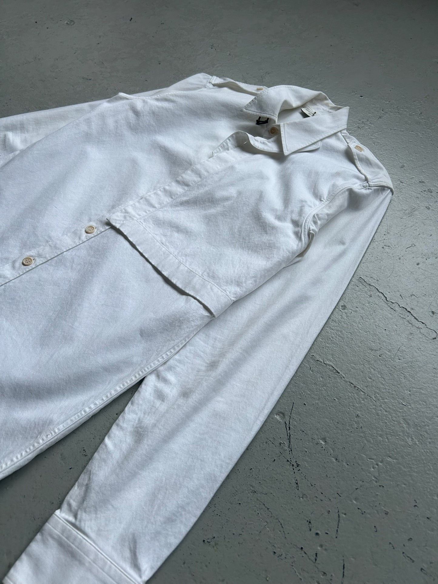 Dries Van Noten White Button Up Shirt (44)