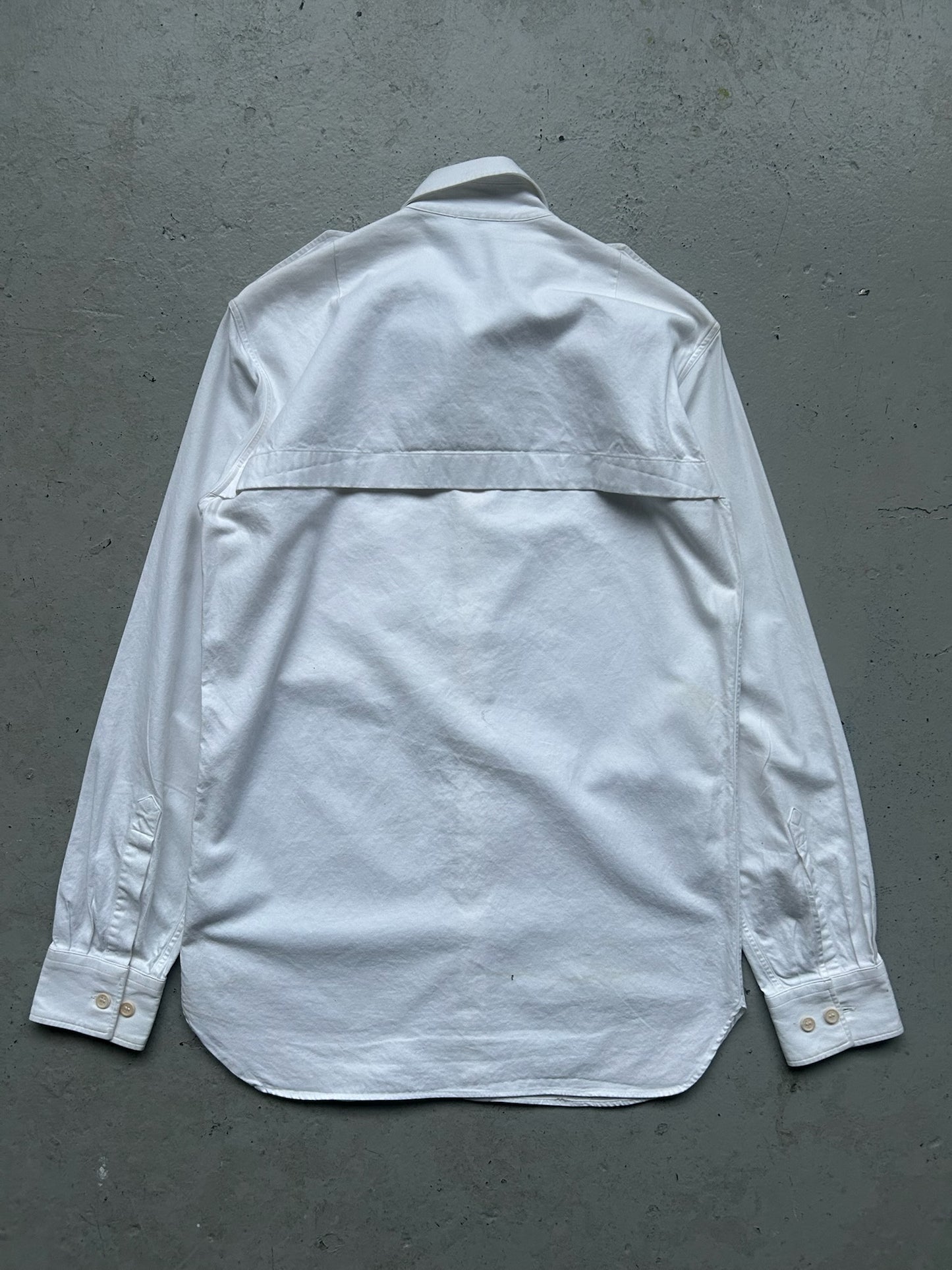 Dries Van Noten White Button Up Shirt (44)