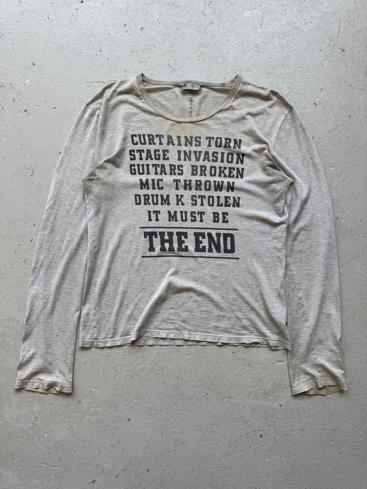 Dior AW05 The End Long Sleeve (S) – marco sqrd