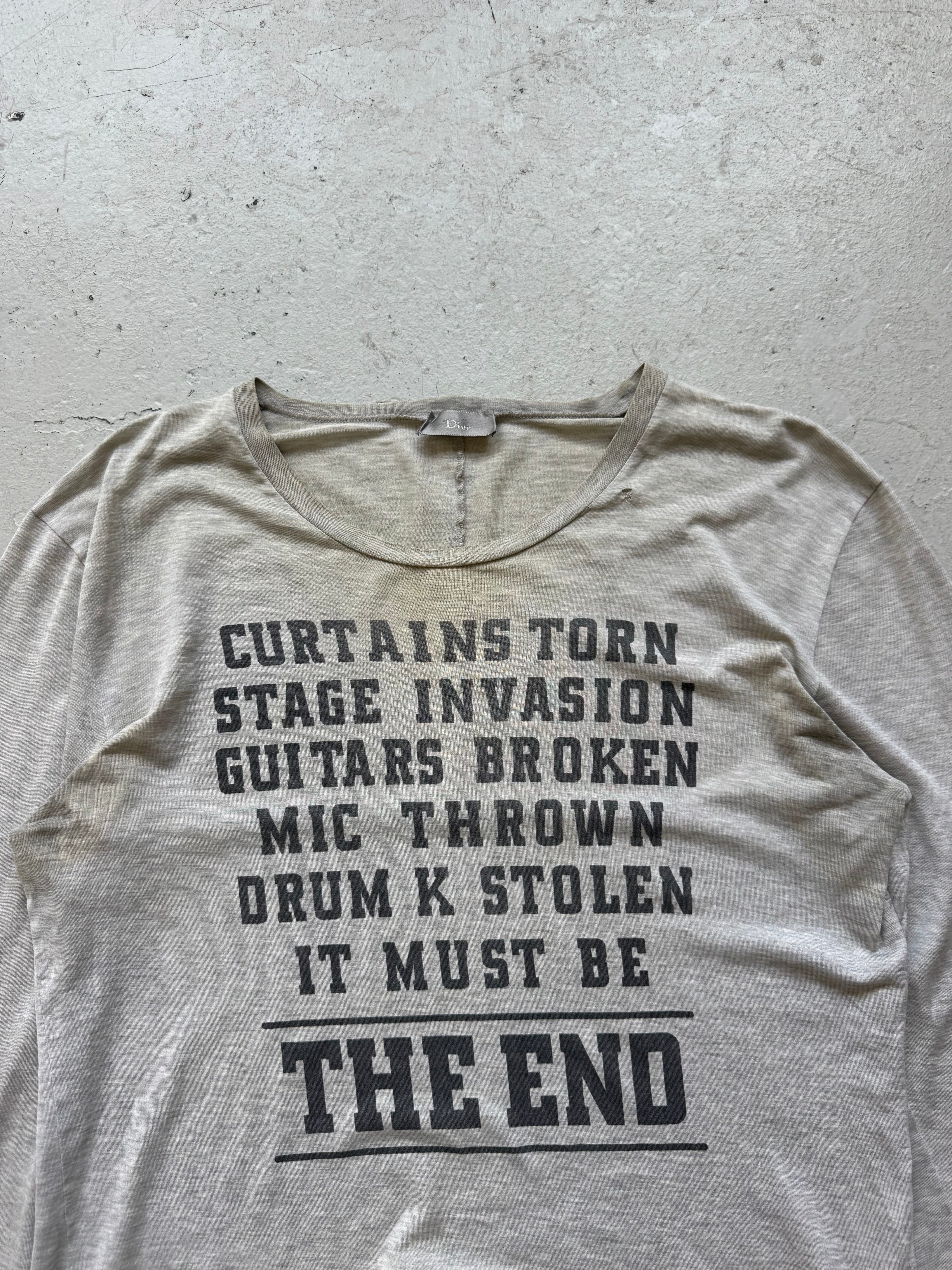 Dior  THE END 長袖カットソー Dior AW05 The End Long Sleeve (S) – marco sqrd