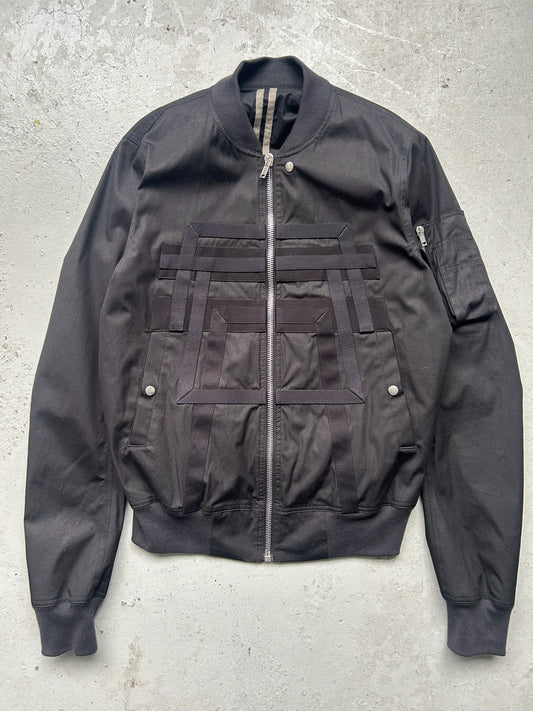 Rick Owens DRKSHDW Sombra Oscubra Flight Bomber Jacket (L)