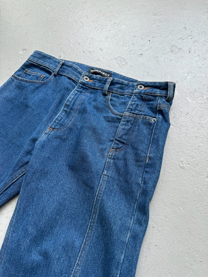 Y Project Light Wash Denim Bottoms (XL)