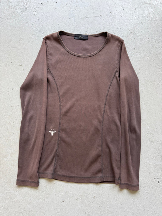 Dior Bee Brown Long Sleeve (S)