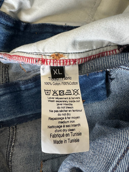 Y Project Light Wash Denim Bottoms (XL)