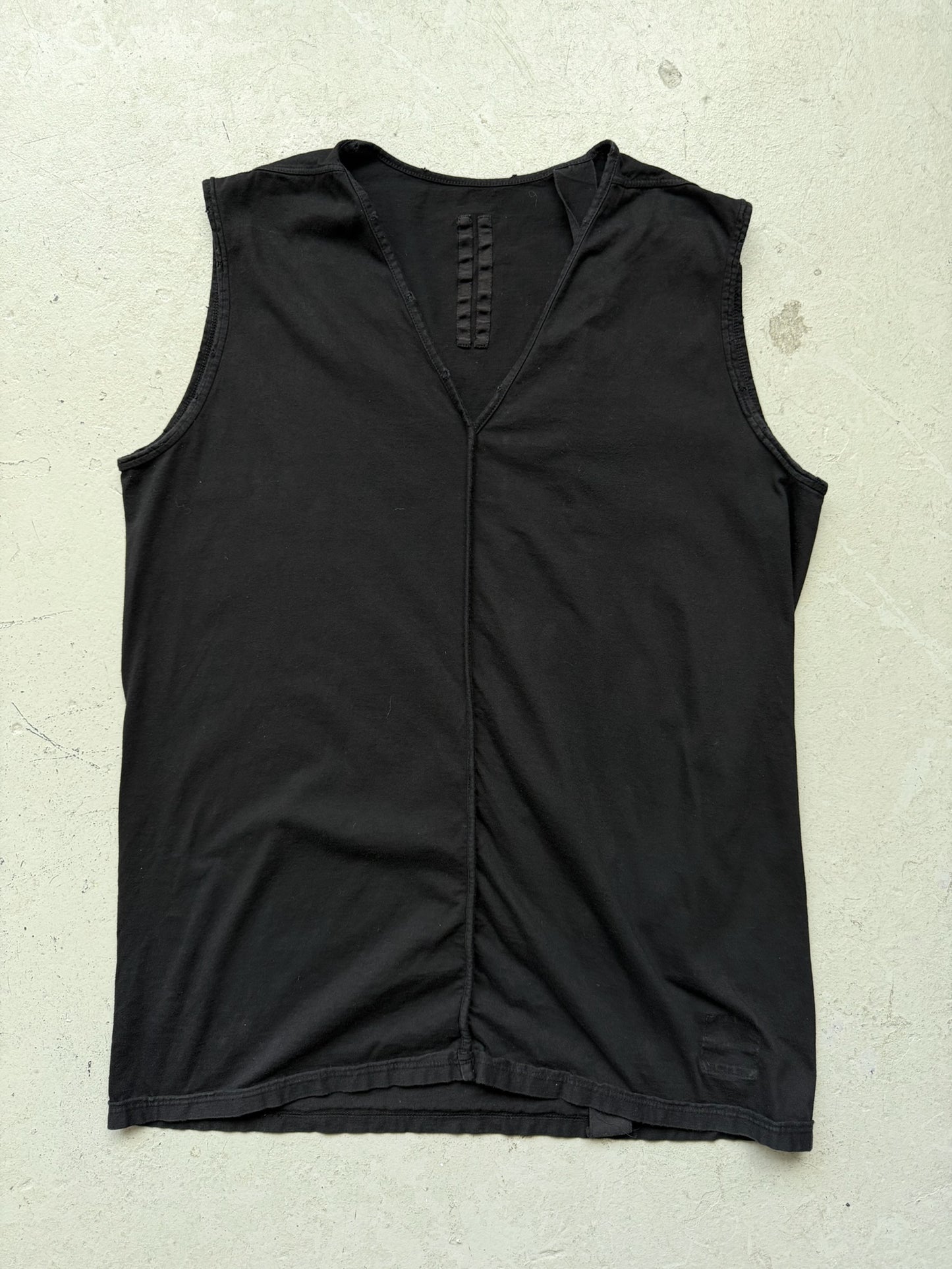 Rick Owens DRKSHDW V-Neck Tank Top (XL)