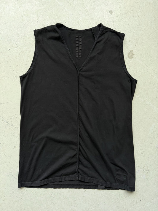 Rick Owens DRKSHDW V-Neck Tank Top (XL)