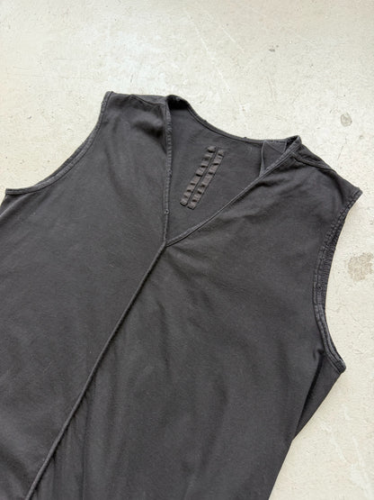 Rick Owens DRKSHDW V-Neck Tank Top (XL)