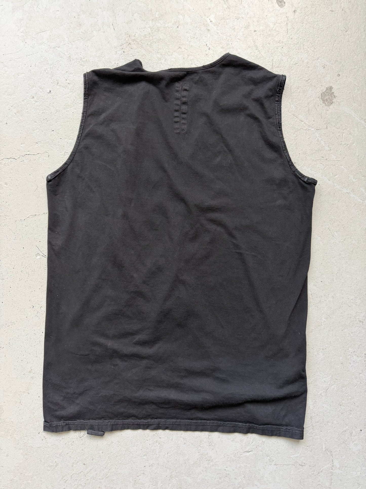 Rick Owens DRKSHDW V-Neck Tank Top (XL)