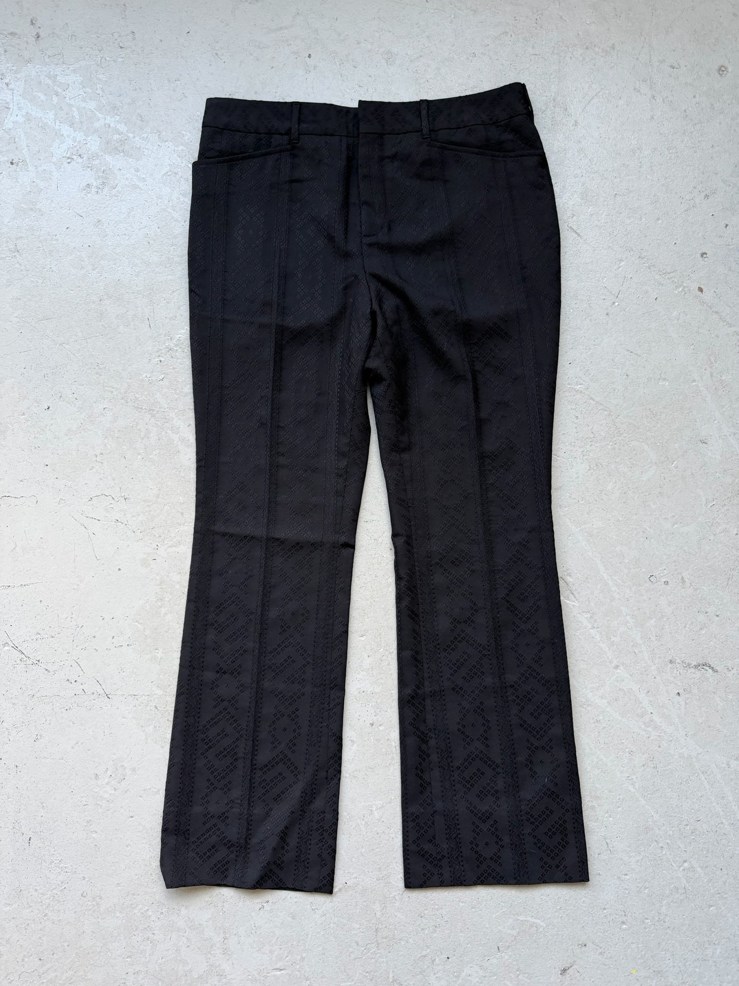 Saint Laurent Paris Patterned Casual Trousers (50)