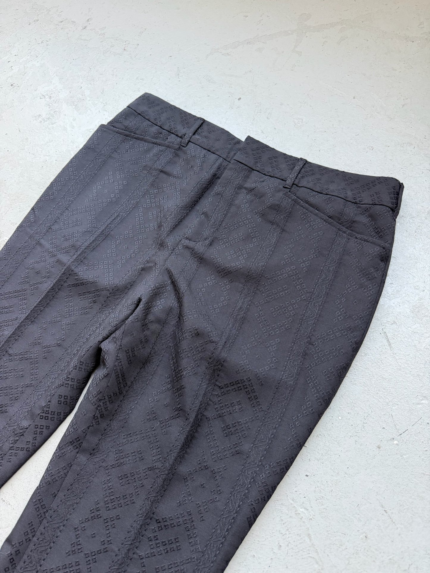 Saint Laurent Paris Patterned Casual Trousers (50)