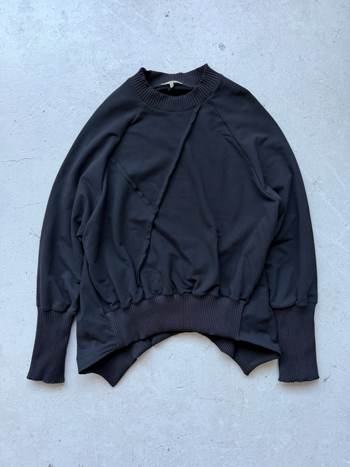 Sandrine Phillipe Molleton Cotton Crewneck (46)