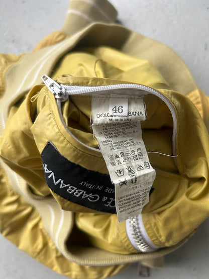 Dolce & Gabbana Nylon Yellow Jacket (46)
