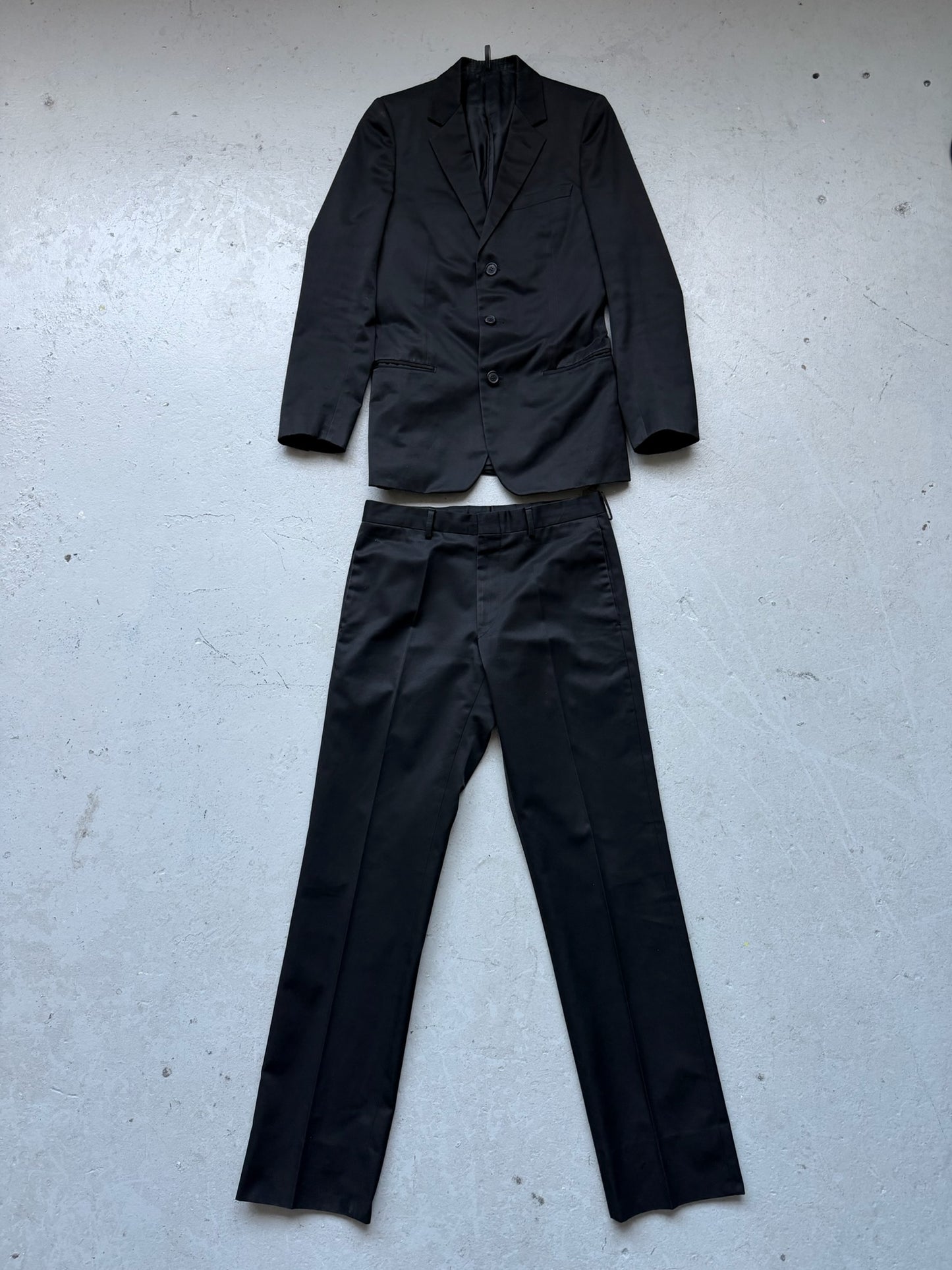 Dior Hedi Slimane 03' Black Suit (44)