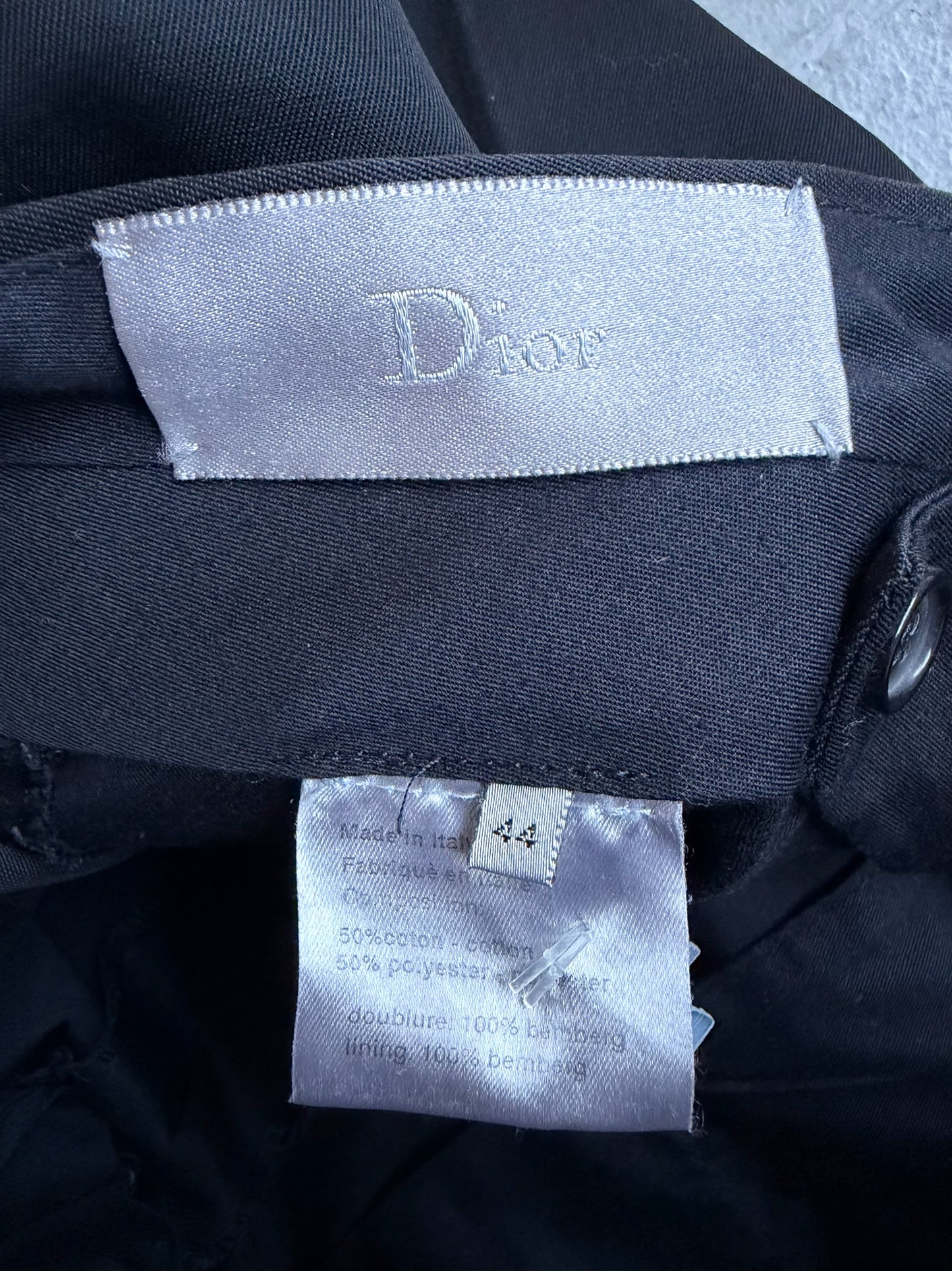 Dior Hedi Slimane 03' Black Suit (44)