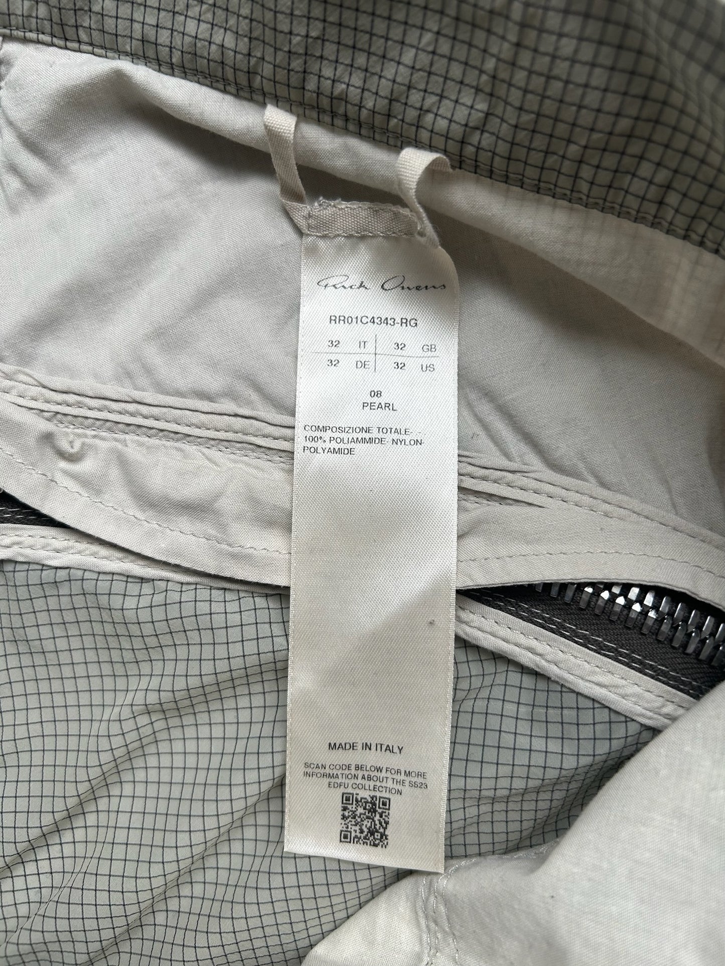 Rick Owens Edfu SS23 Pearl Nylon Bolans (32)