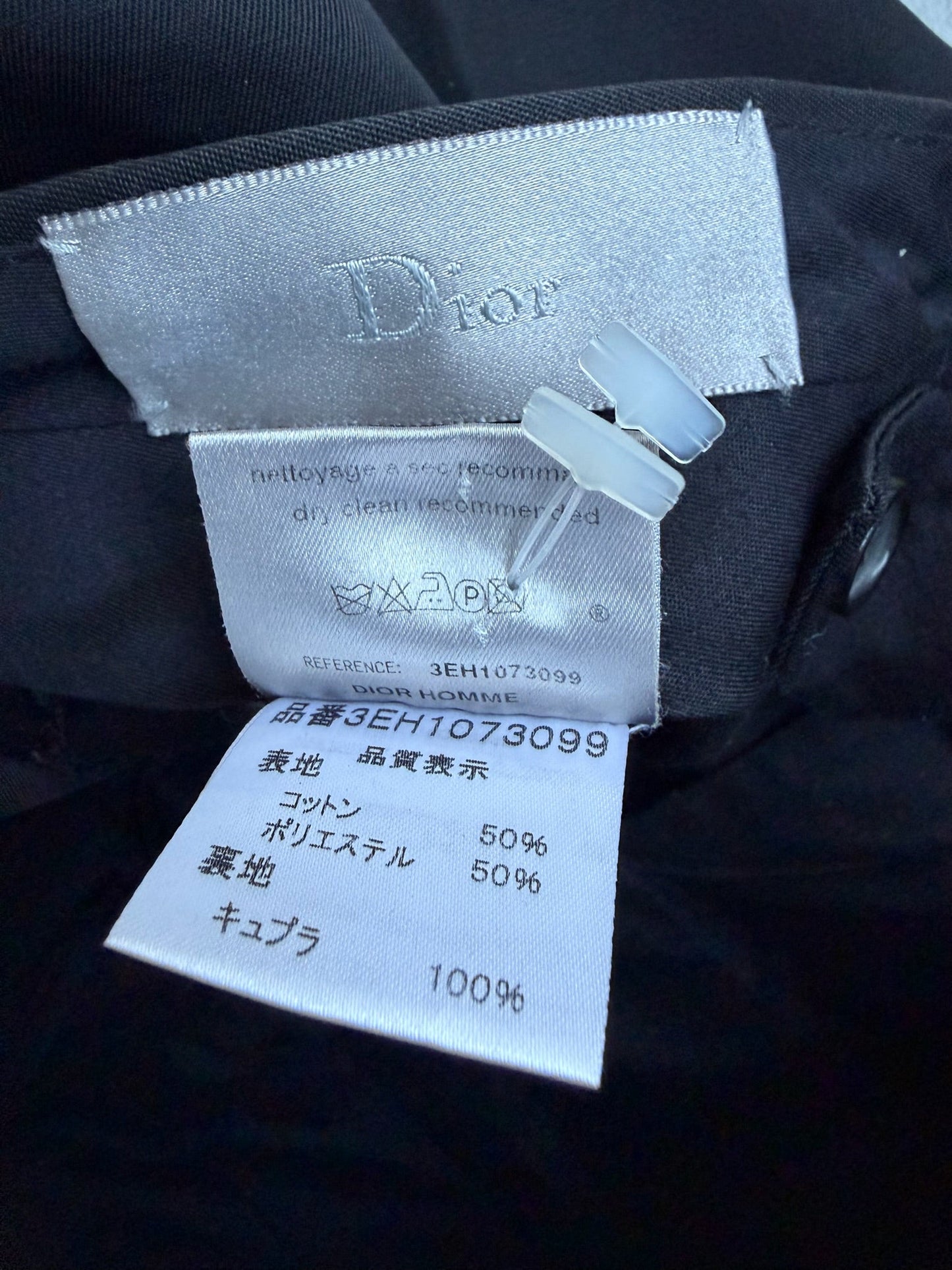 Dior Hedi Slimane 03' Black Suit (44)