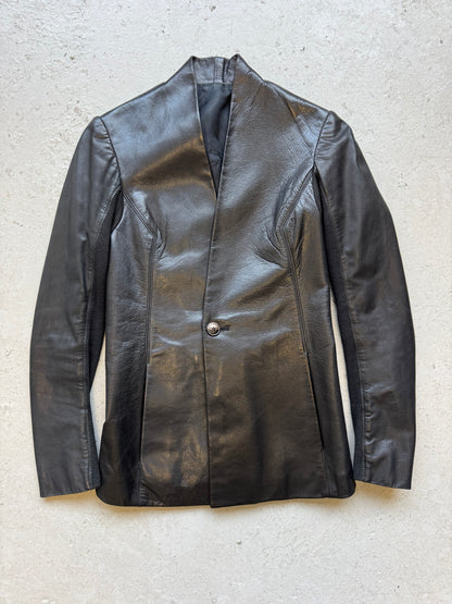 Rick Owens Leather Blazer (S)