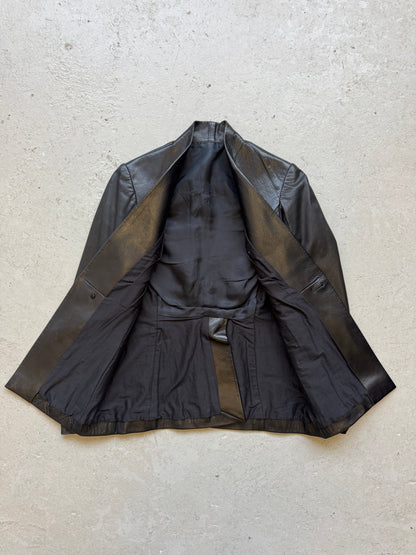 Rick Owens Leather Blazer (S)