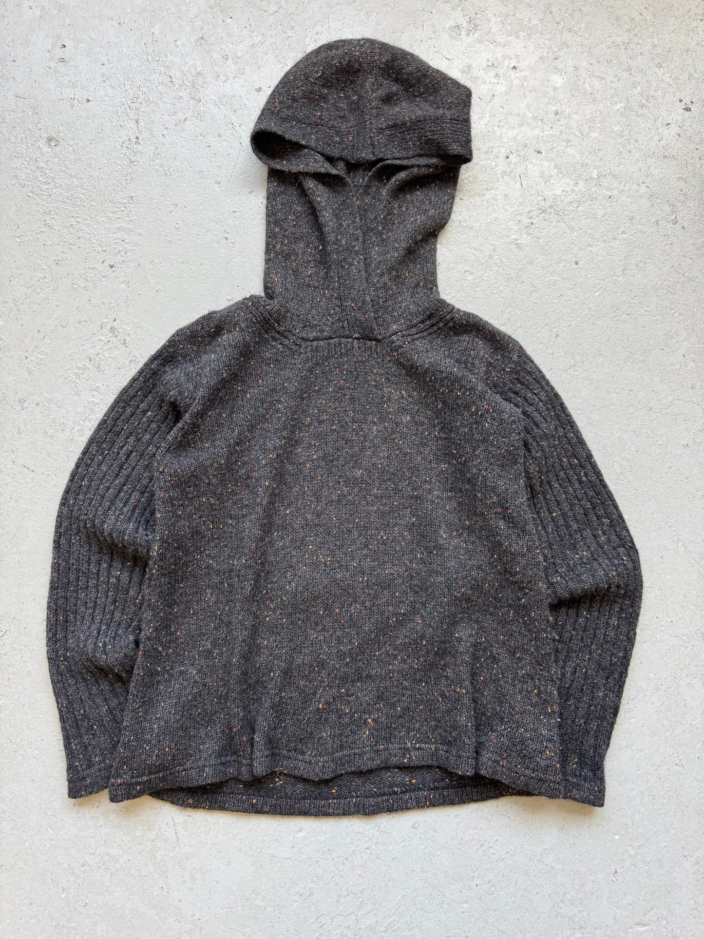 Rick Owens Hooded Knit Sweater (M)