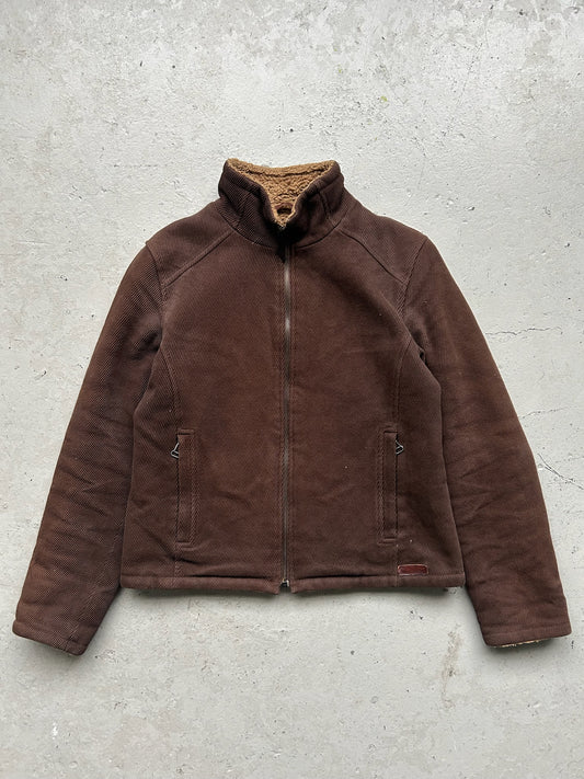 Dolce & Gabbana Brown Corduroy Fur Jacket (S)