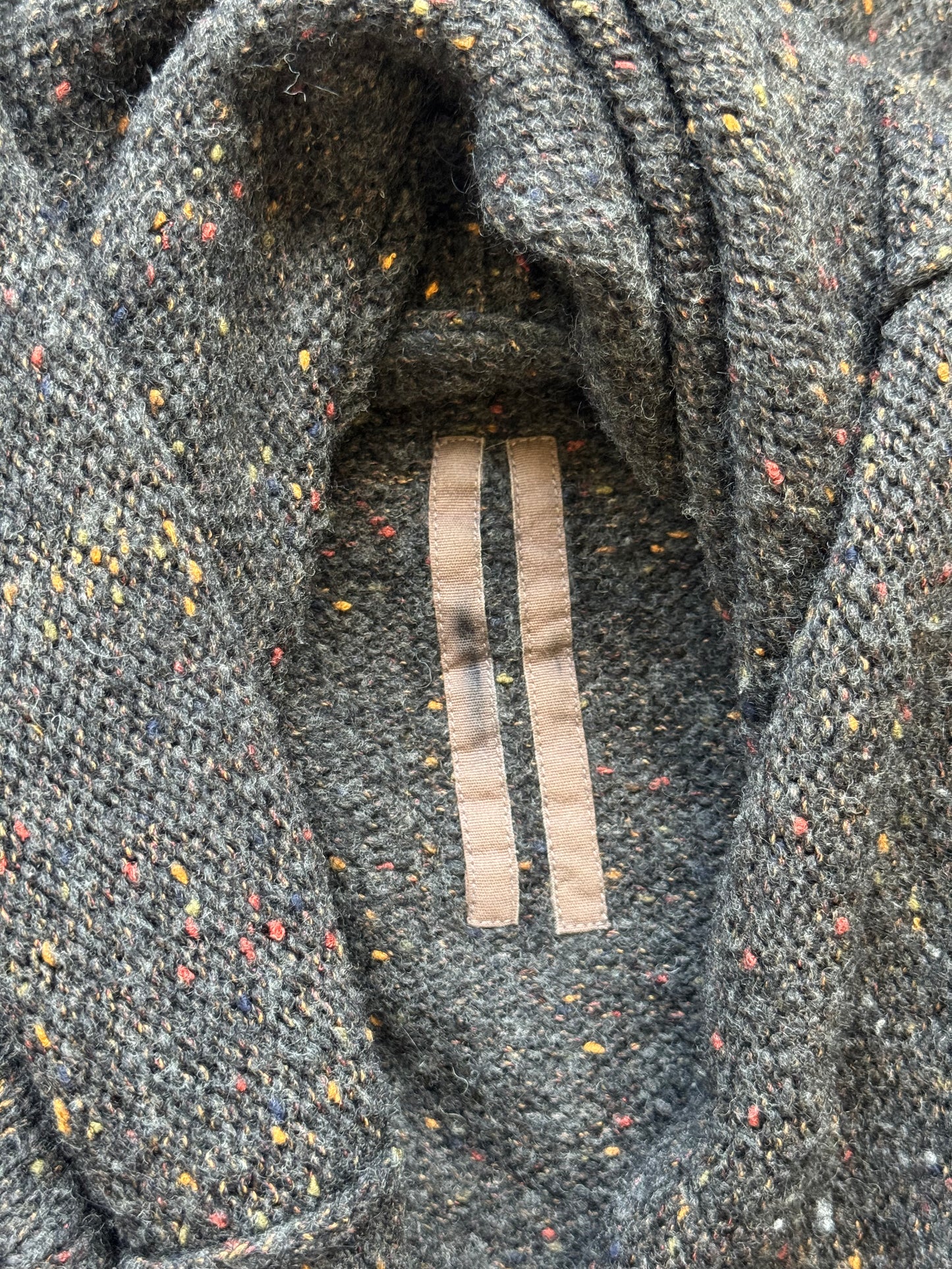 Rick Owens Hooded Knit Sweater (M)
