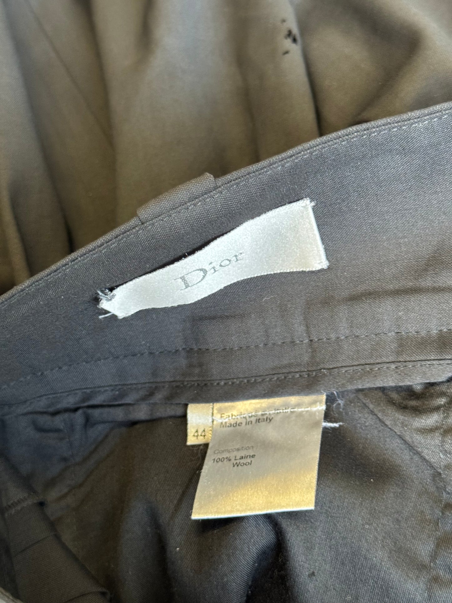 Dior Homme Drop Crotch Trousers (44)
