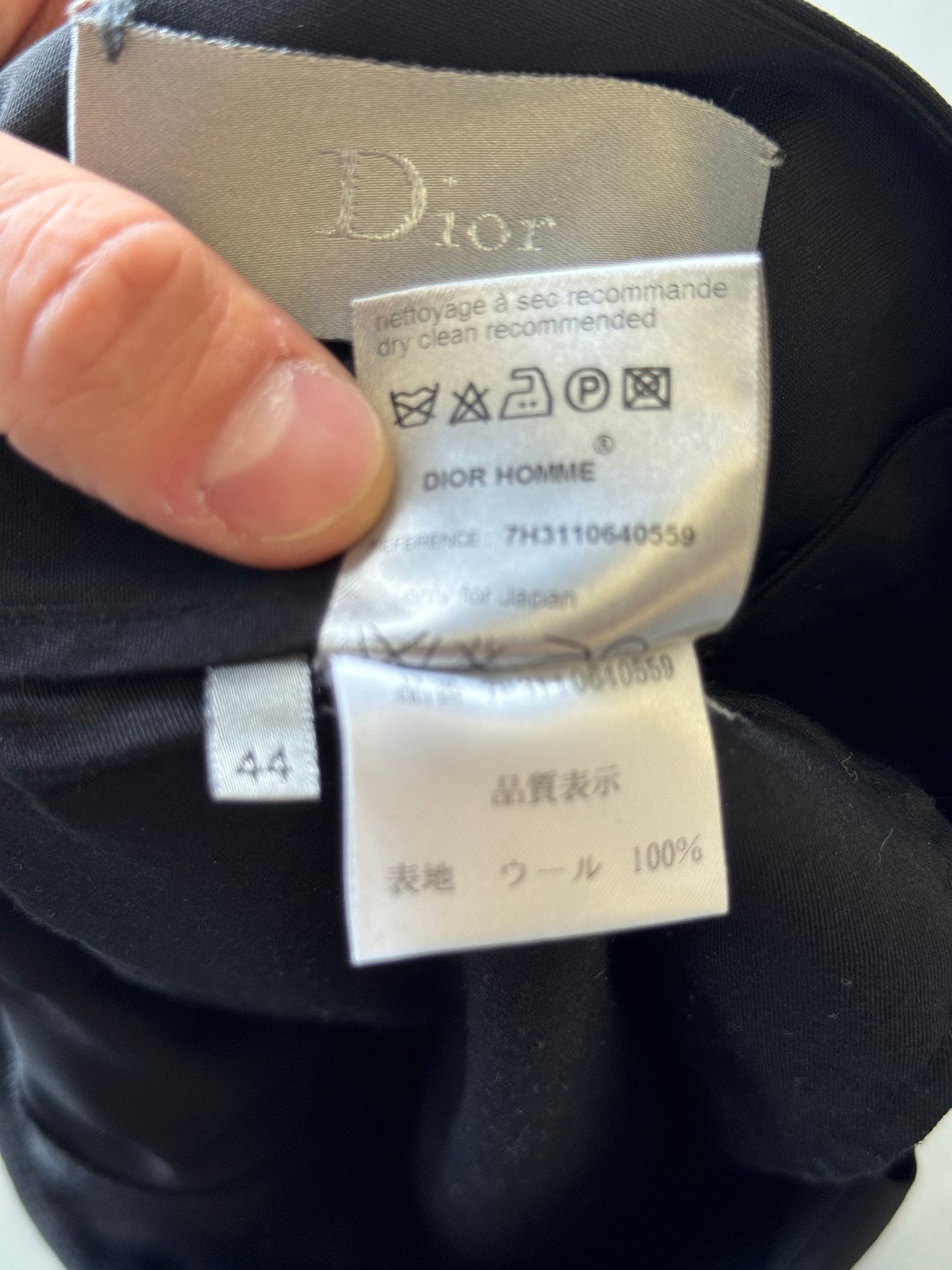 Dior Homme Drop Crotch Trousers (44)