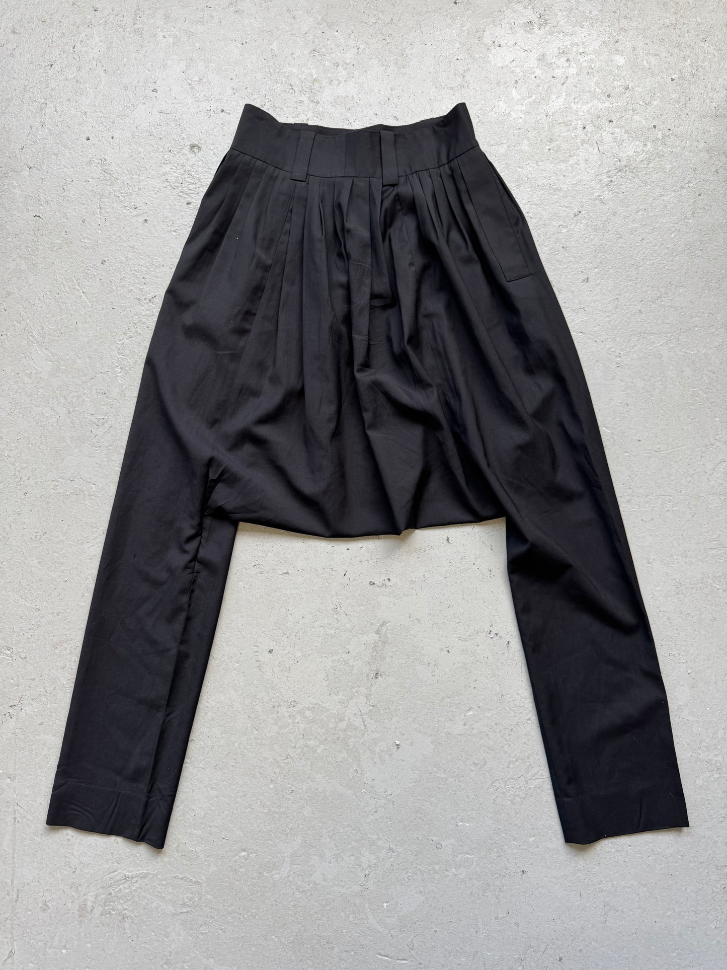 Dior Homme Drop Crotch Trousers (44)