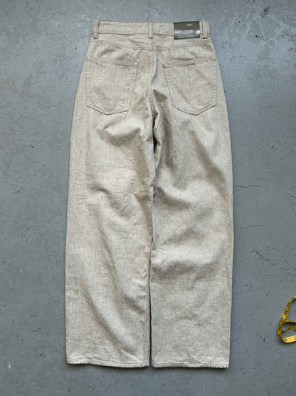 Our Legacy Ecru Slashed Denim (34)